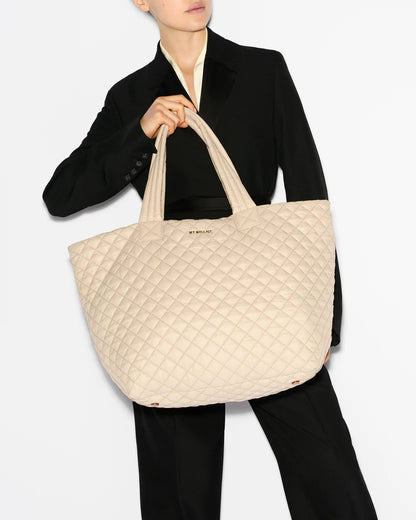 Large Metro Tote Deluxe Buff - MZ Wallace