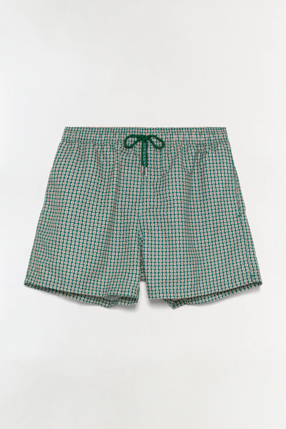 Lowell Swim Shorts Kelly Green - Simkhai