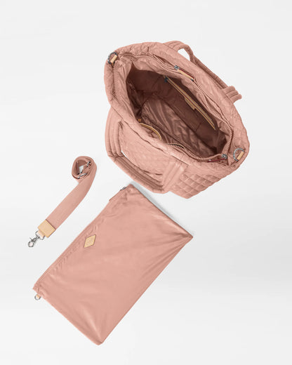 Medium Metro Tote Deluxe Dusty Rose - MZ Wallace