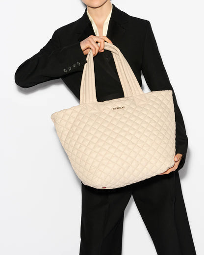 Medium Metro Tote Deluxe Buff - MZ Wallace