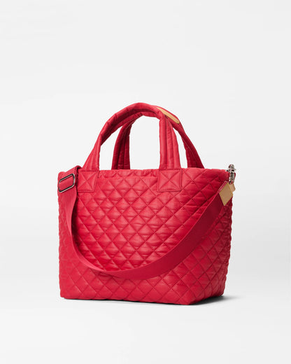 Small Metro Tote Deluxe Apple Red - MZ Wallace