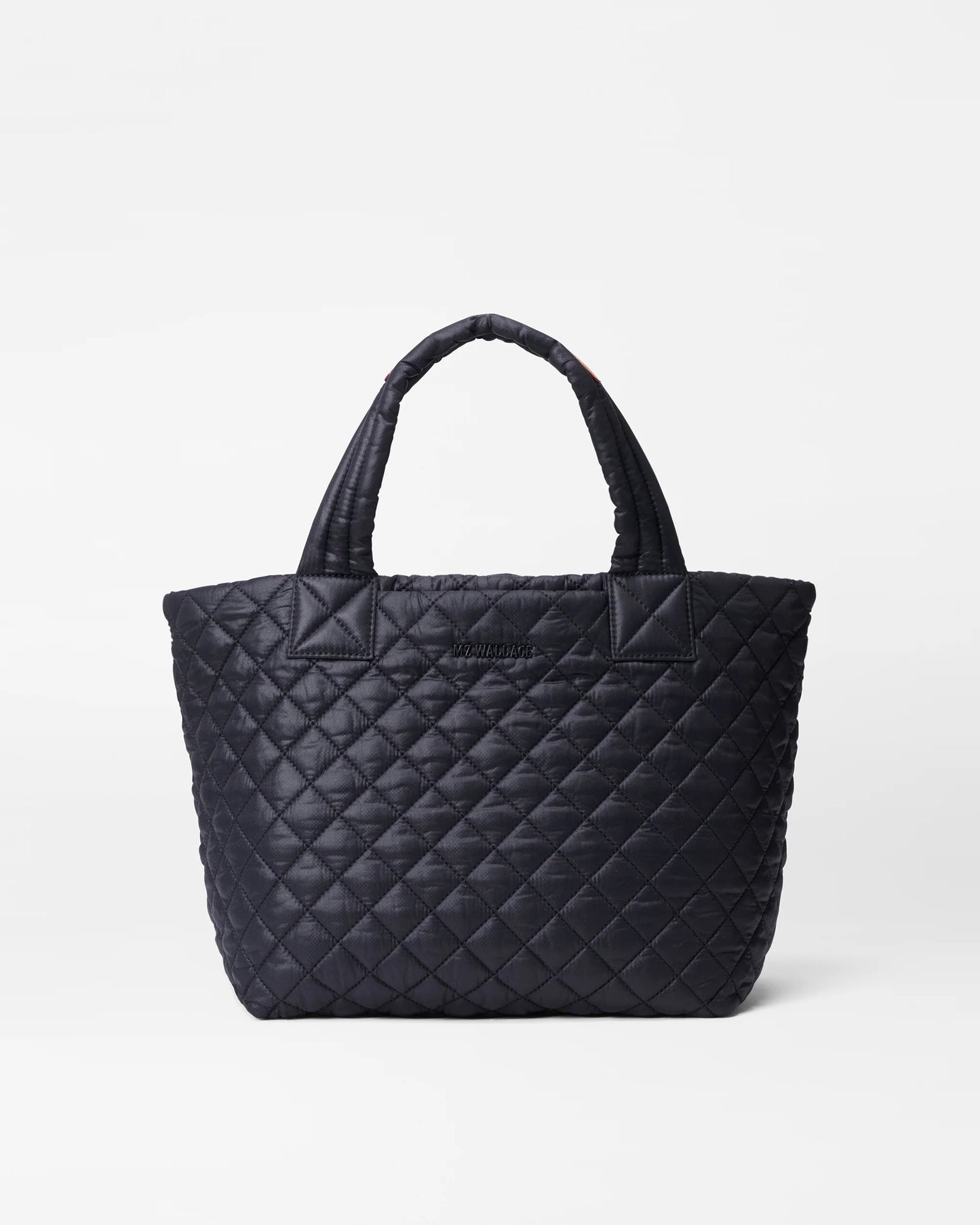 Small Metro Tote Deluxe Black - MZ Wallace