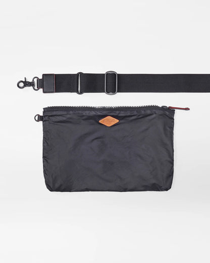 Small Metro Tote Deluxe Black - MZ Wallace