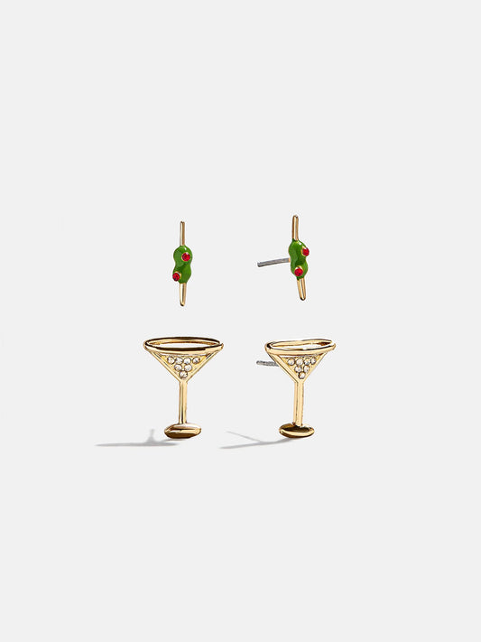 Pimento Memento Martini Earring Set - BaubleBar