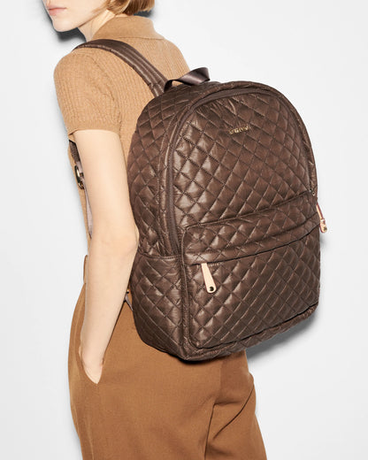 Metro Backpack Deluxe Walnut - MZ Wallace