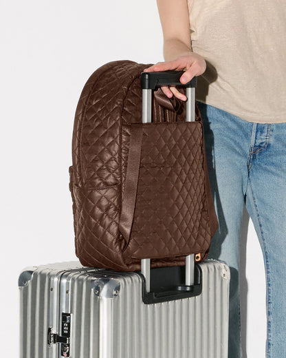 Metro Backpack Deluxe Walnut - MZ Wallace