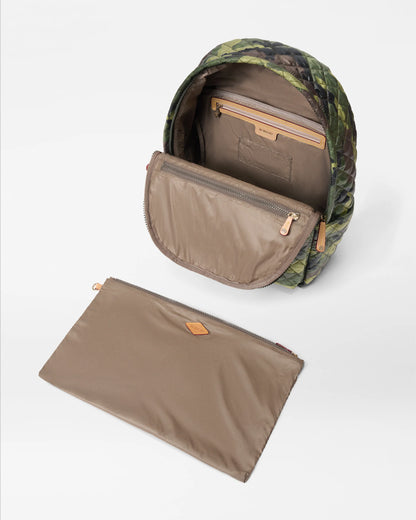 Metro Backpack Green Camo - MZ Wallace