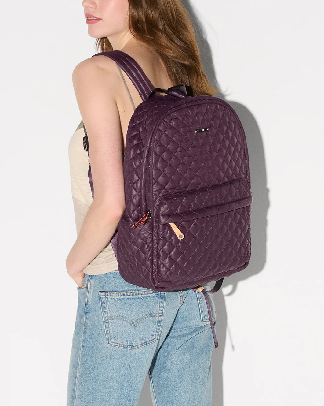 Metro Backpack Raisin - MZ Wallace
