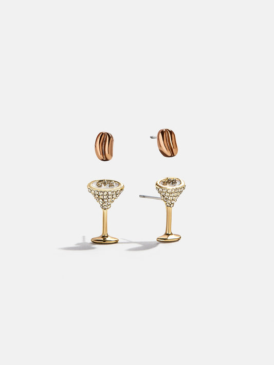 Espresso Yourself Earring Set - BaubleBar