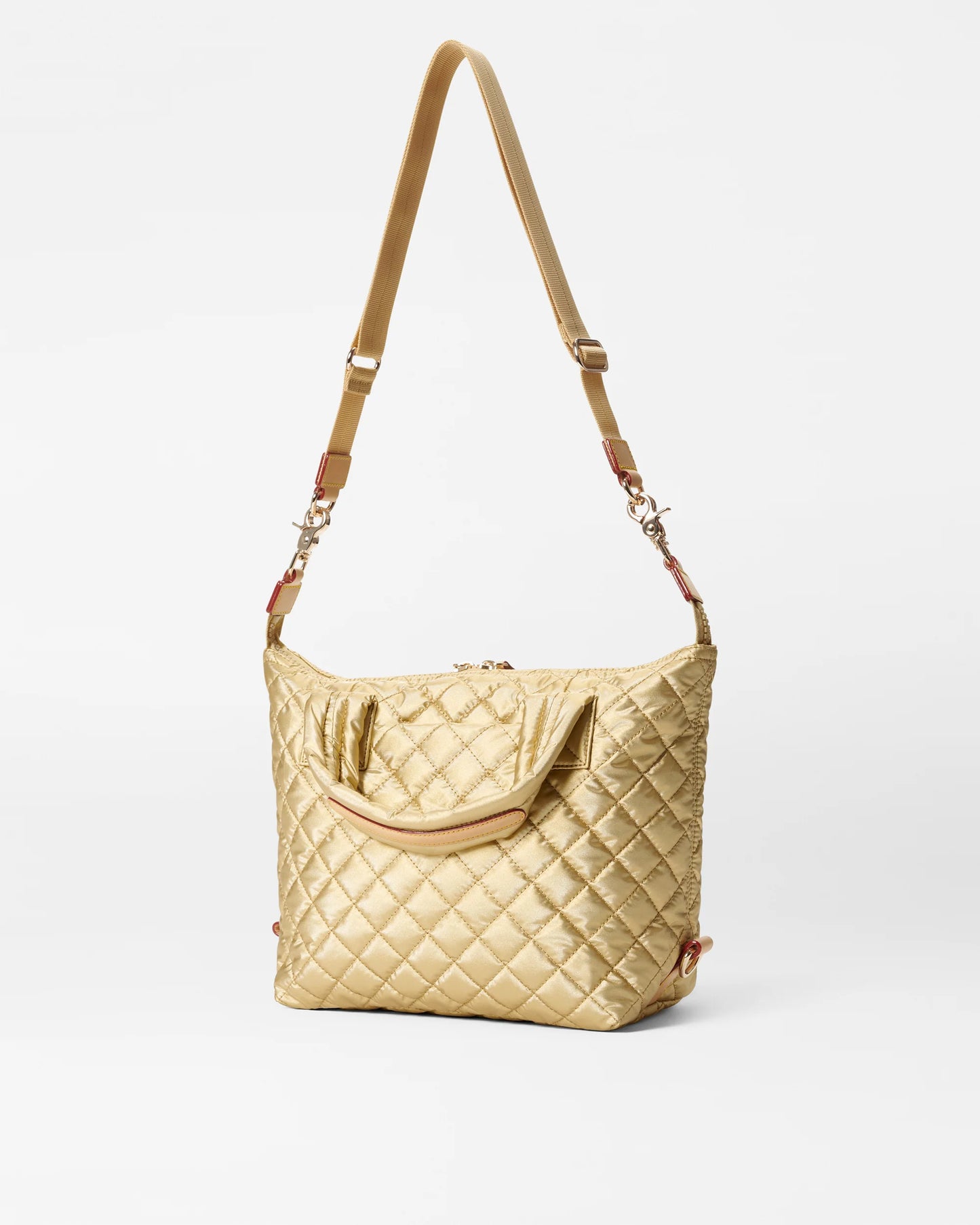 Small Sutton Deluxe Light Gold Pearl Metallic - MZ Wallace