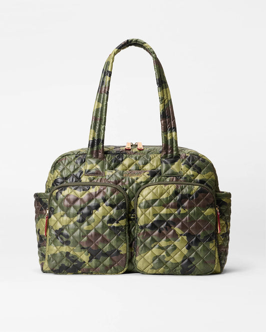 Nik Duffel Bag Green Camo - MZ Wallace