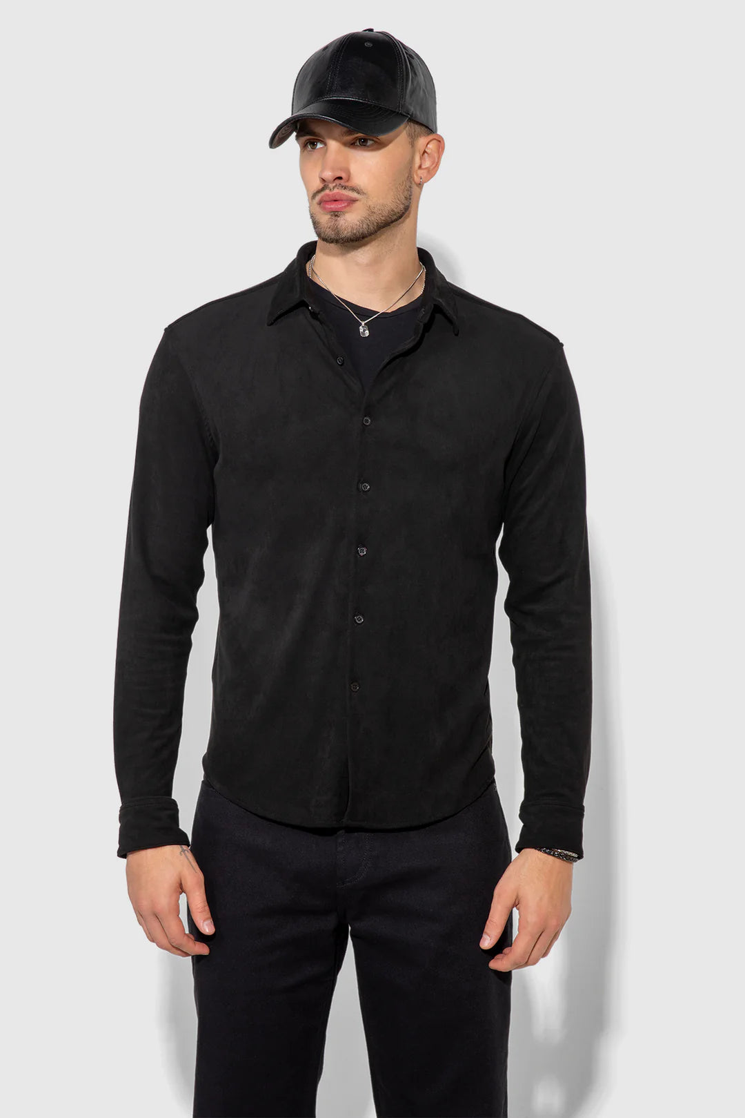 Cooper Butter Suede Noir - Monfrere