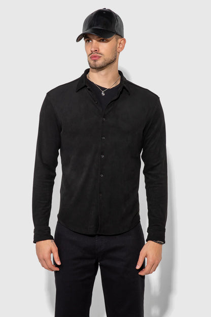 Cooper Butter Suede Noir - Monfrere