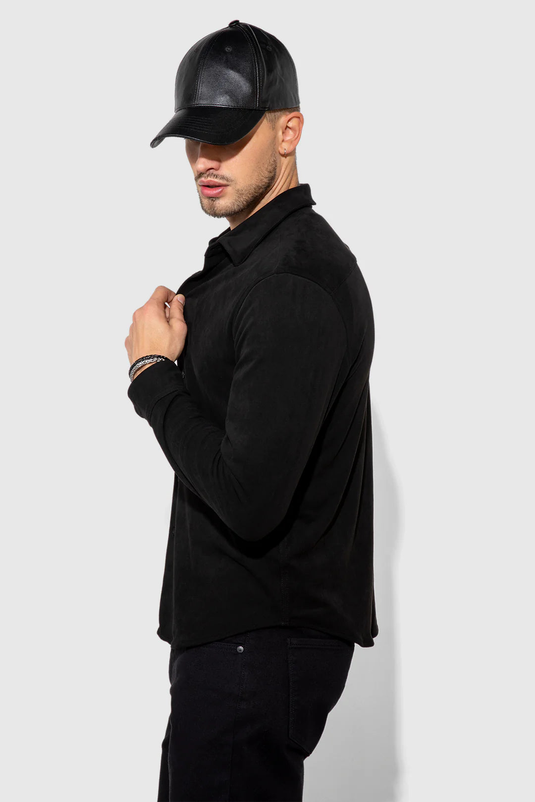 Cooper Butter Suede Noir - Monfrere