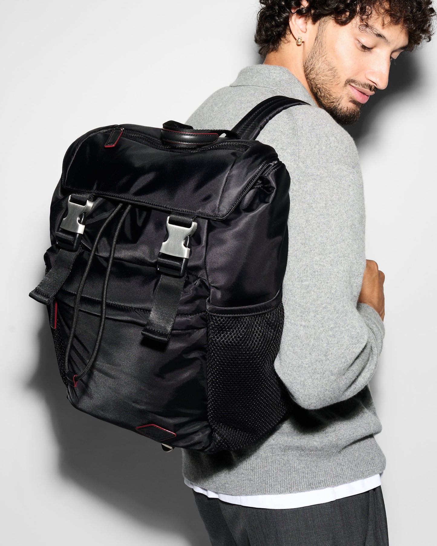 Bleecker Large Rucksack Black - MZ Wallace