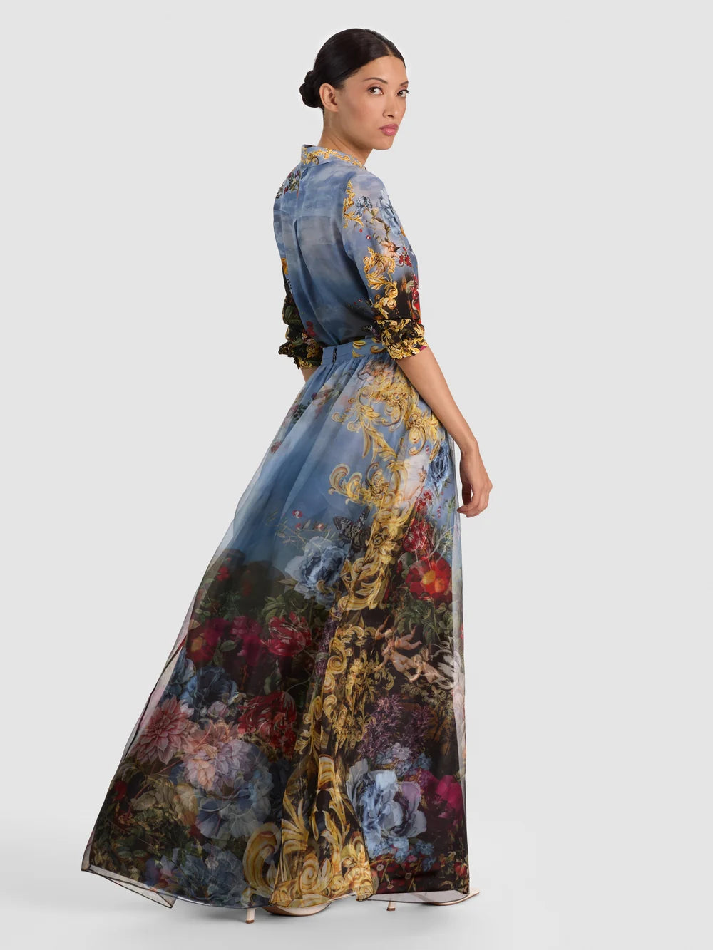 Dixie Ballgown Skirt Alpine Dawn - Alice + Olivia