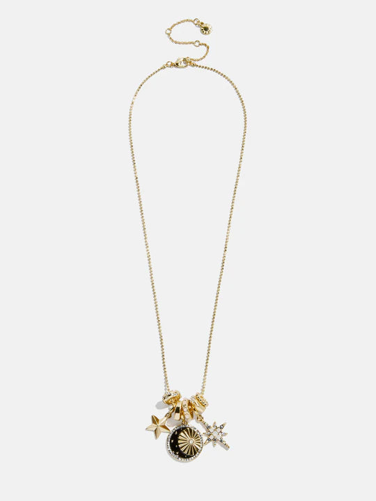 Cressida Celestial Charm Necklace Gold - BaubleBar