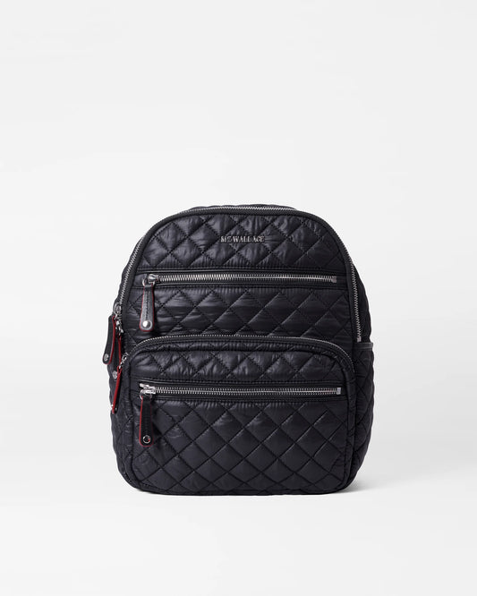 Small Crosby Backpack Black - MZ Wallace