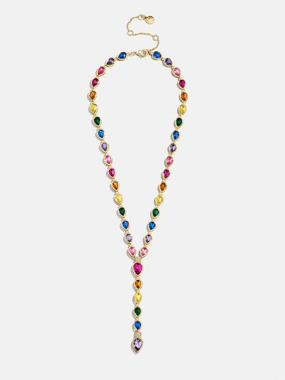Glow With It Lariat Necklace Multi - BaubleBar
