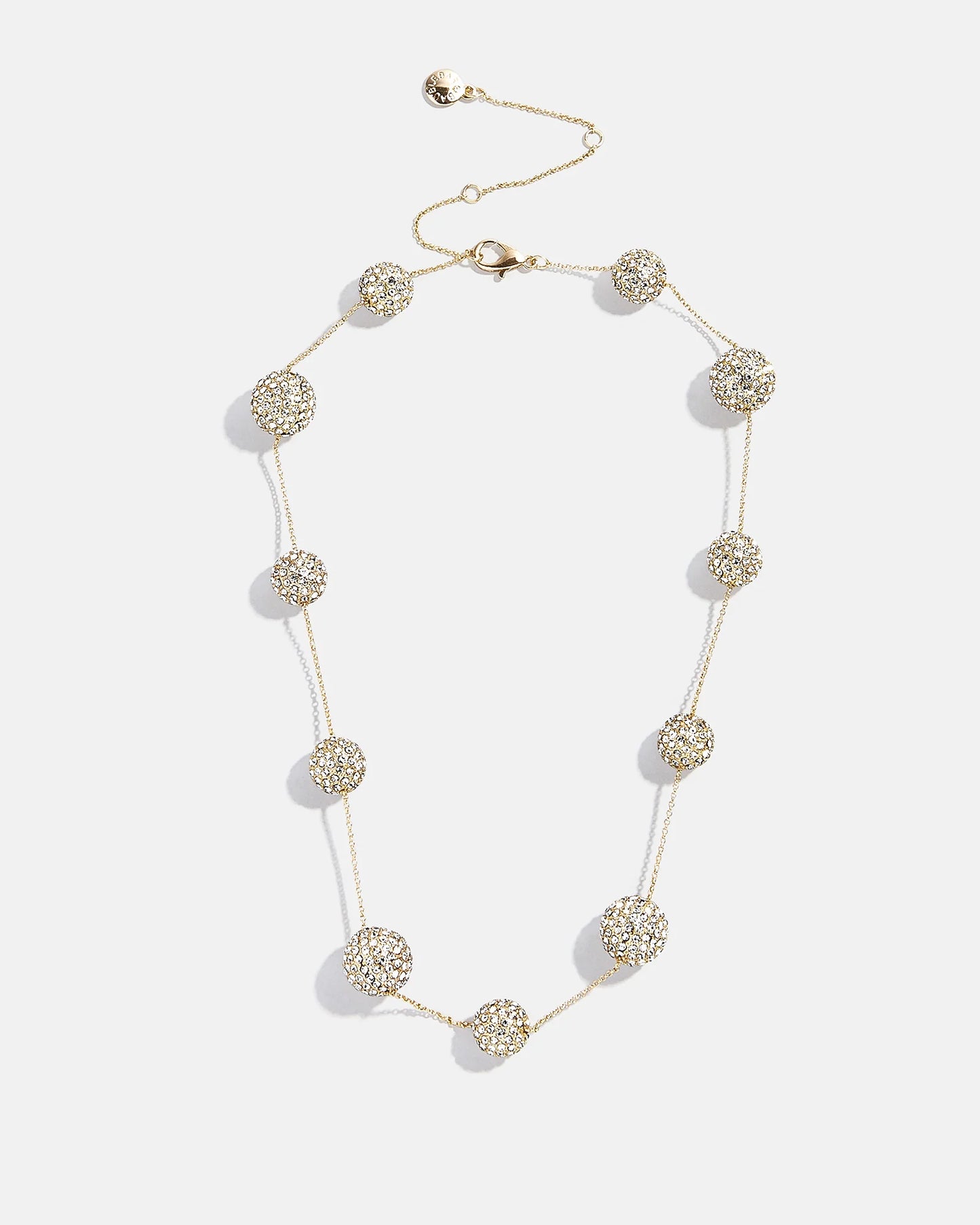 Blair Pearl Necklace Gold/Pavé - BaubleBar