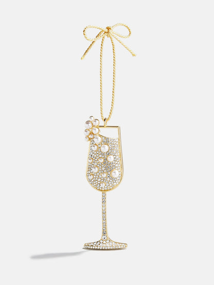 Bubbly And Bright Champagne Ornament - BaubleBar