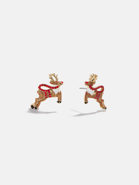 Skybound Reindeer Earrings - BaubleBar