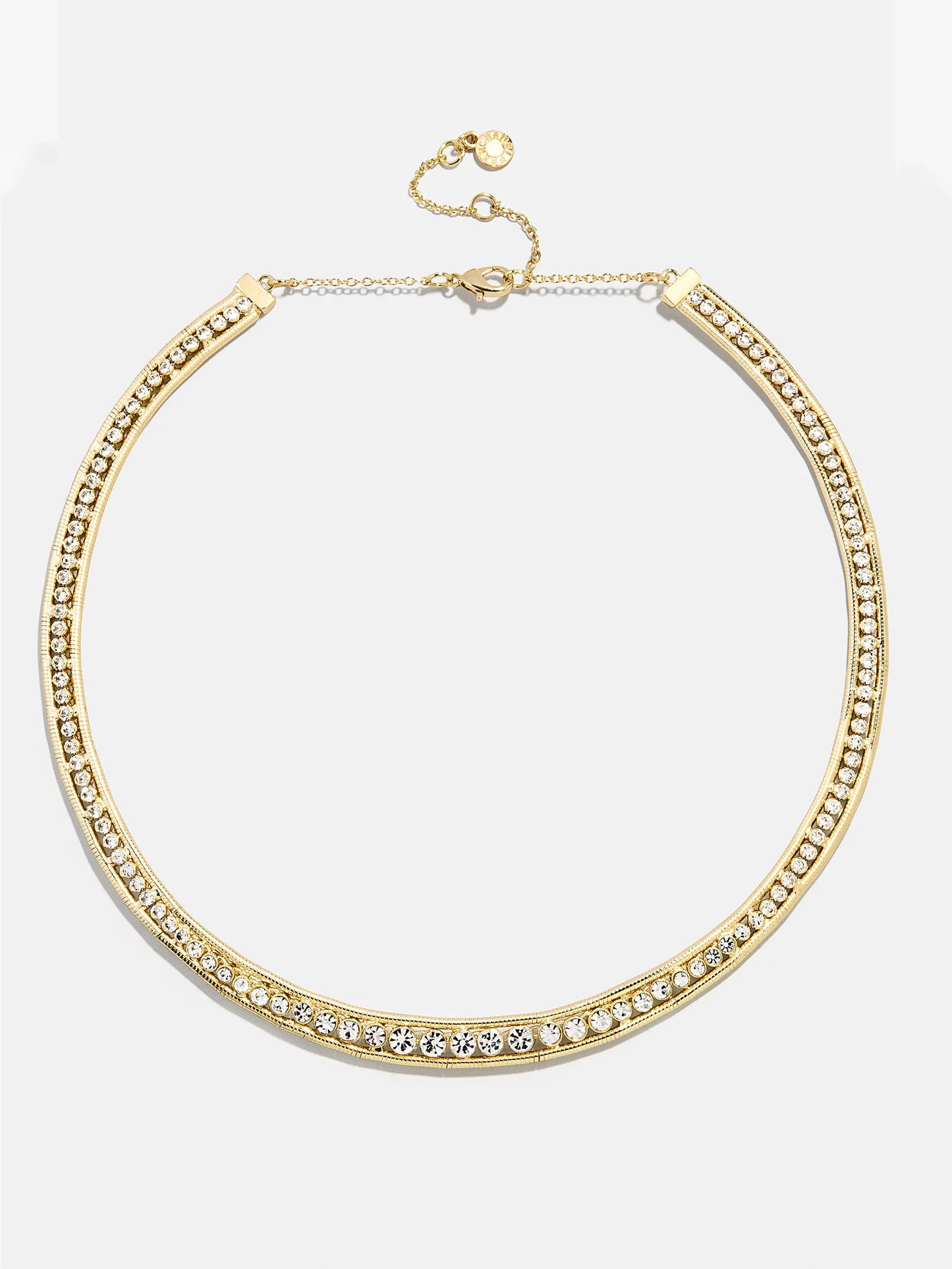Olivia Collar Necklace Gold/Pavé - BaubleBar