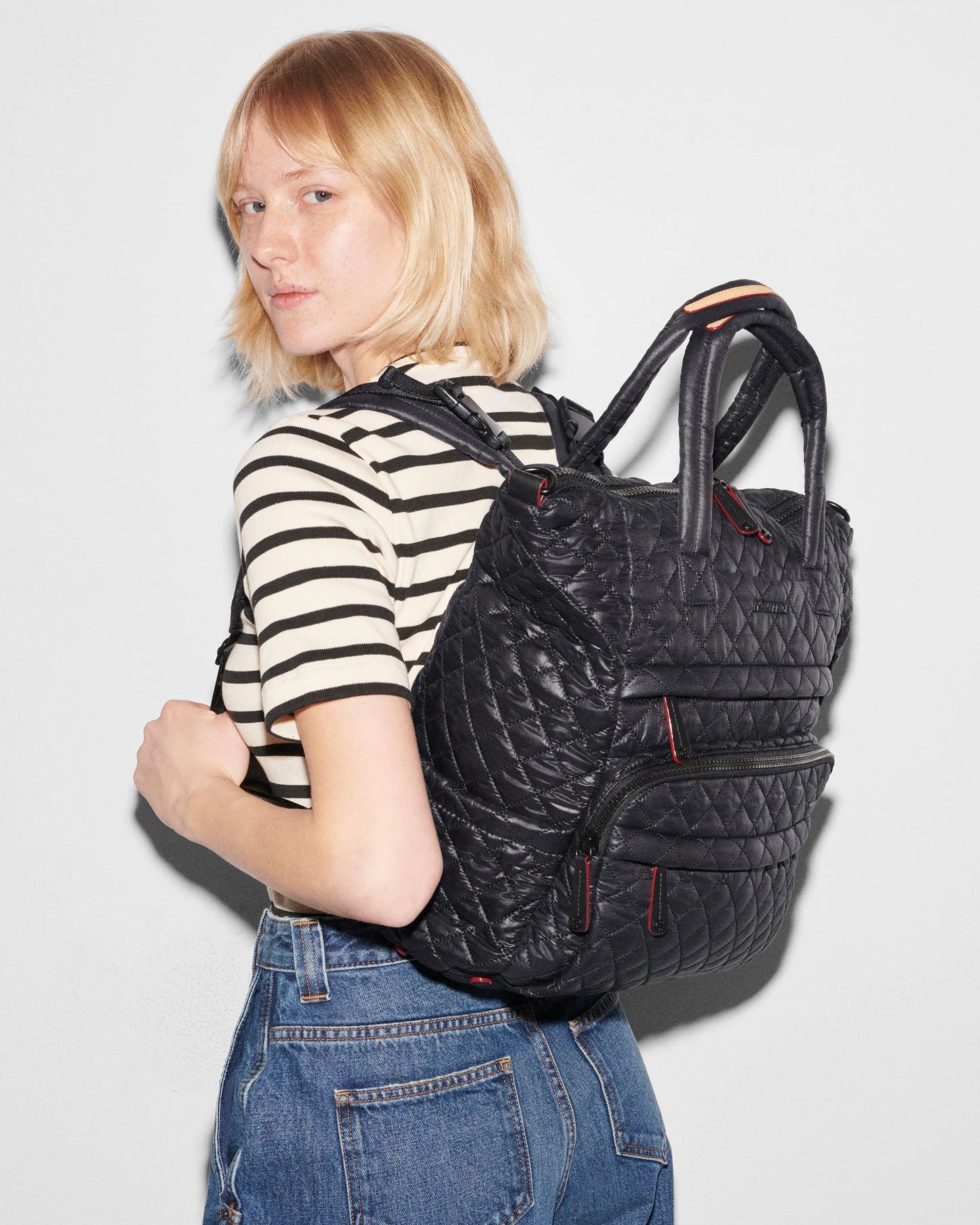 Metro Utility Backpack Black - MZ Wallace
