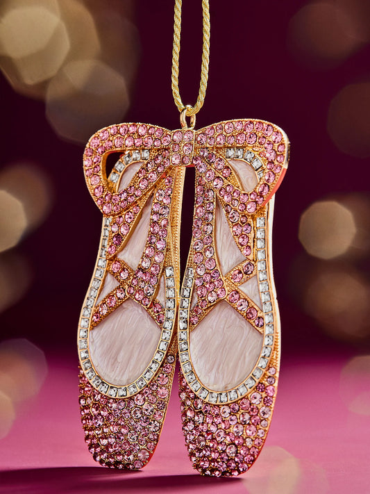 On Your Toes Ballet Holiday Ornament - BaubleBar