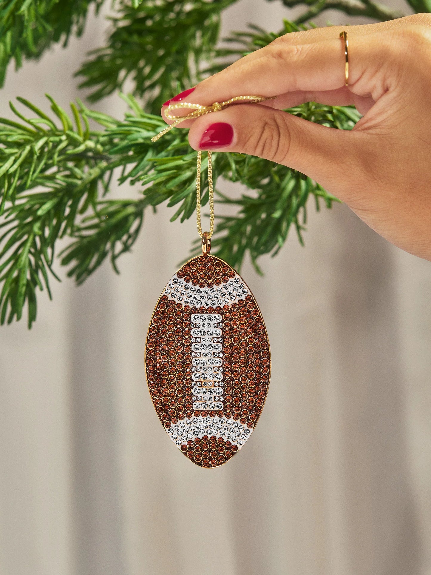Draft Pick Football Ornament - BaubleBar