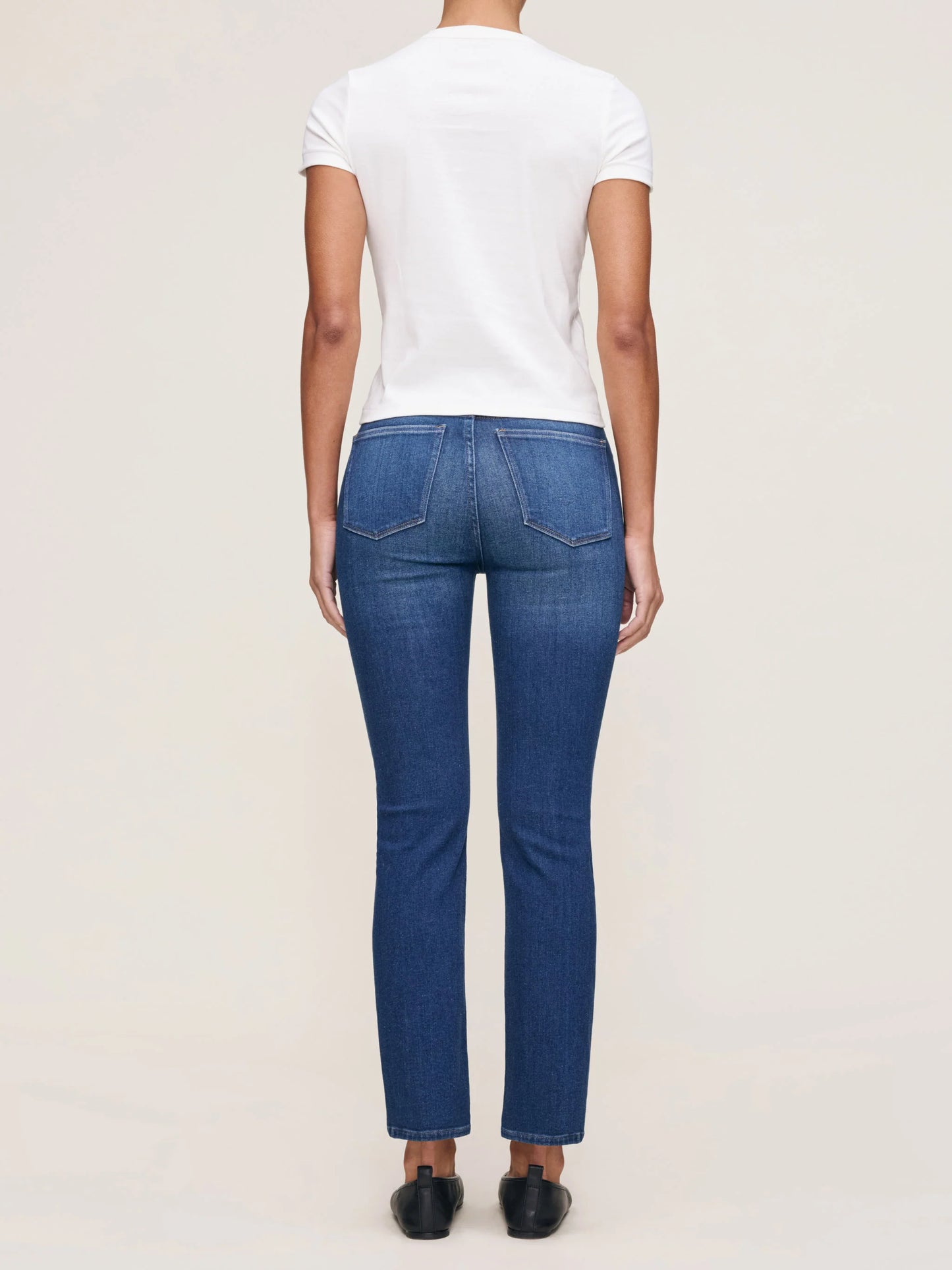 Mara Straight Mid Rise Instasculpt Ankle Jeans Santa Monica - DL1961