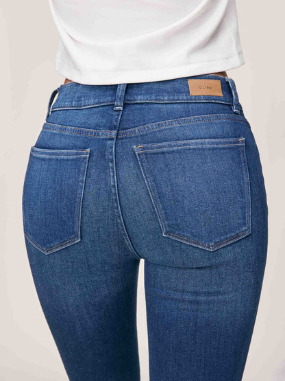 Mara Straight Mid Rise Instasculpt Ankle Jeans Santa Monica - DL1961