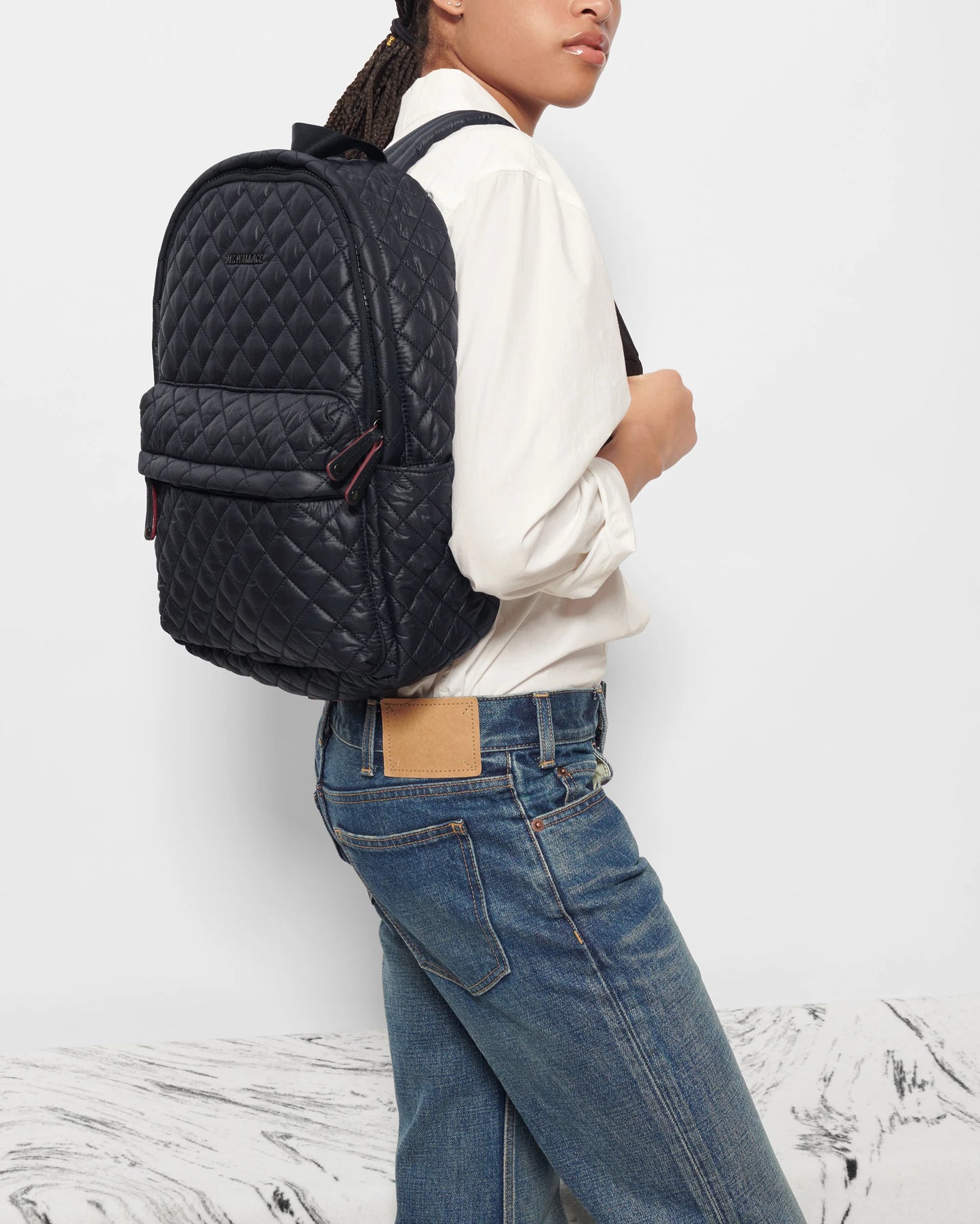 City Backpack Black - MZ Wallace