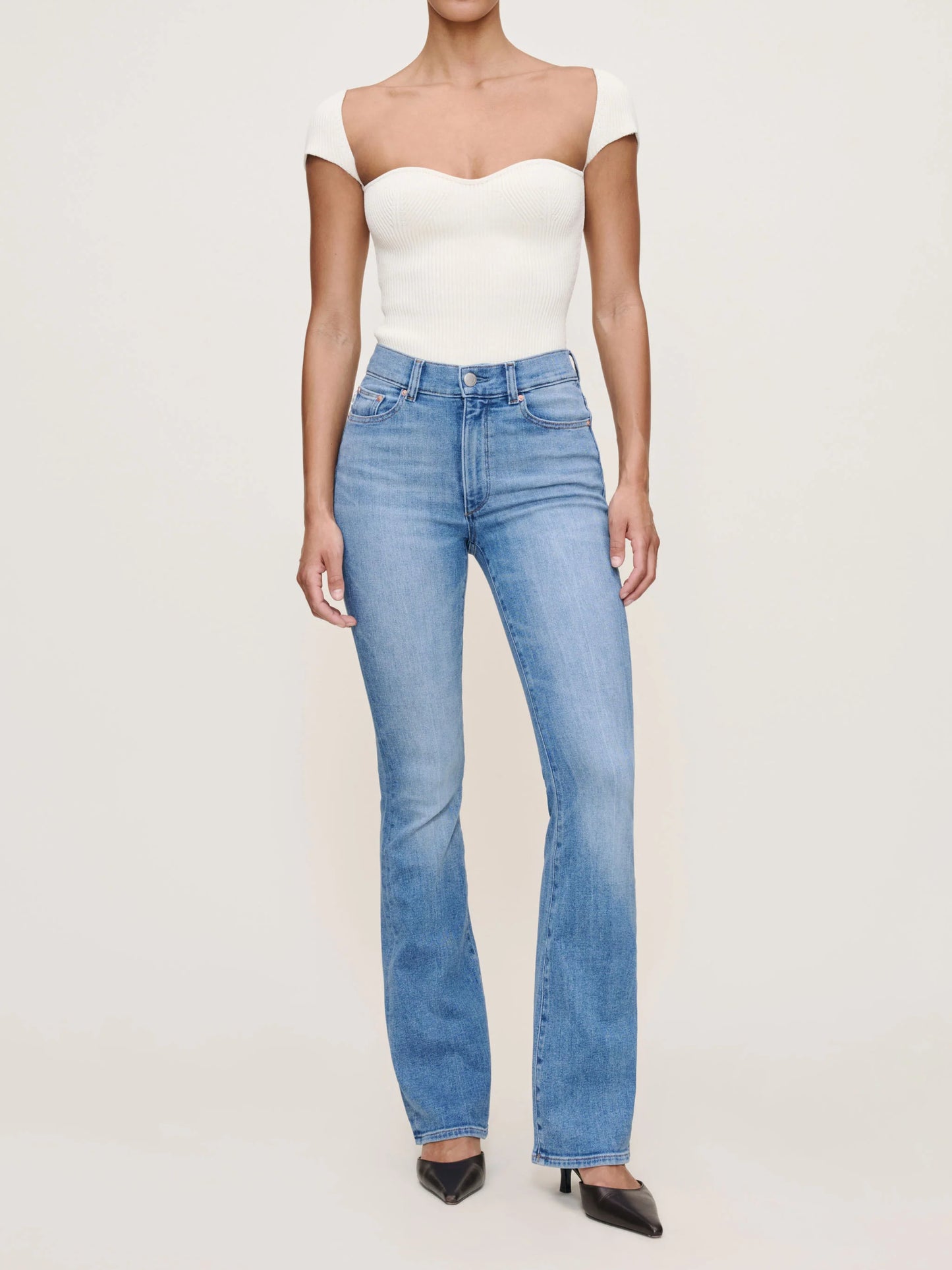 Bridget Boot High Rise Instasculpt 33 Jeans Spring Creek - DL1961