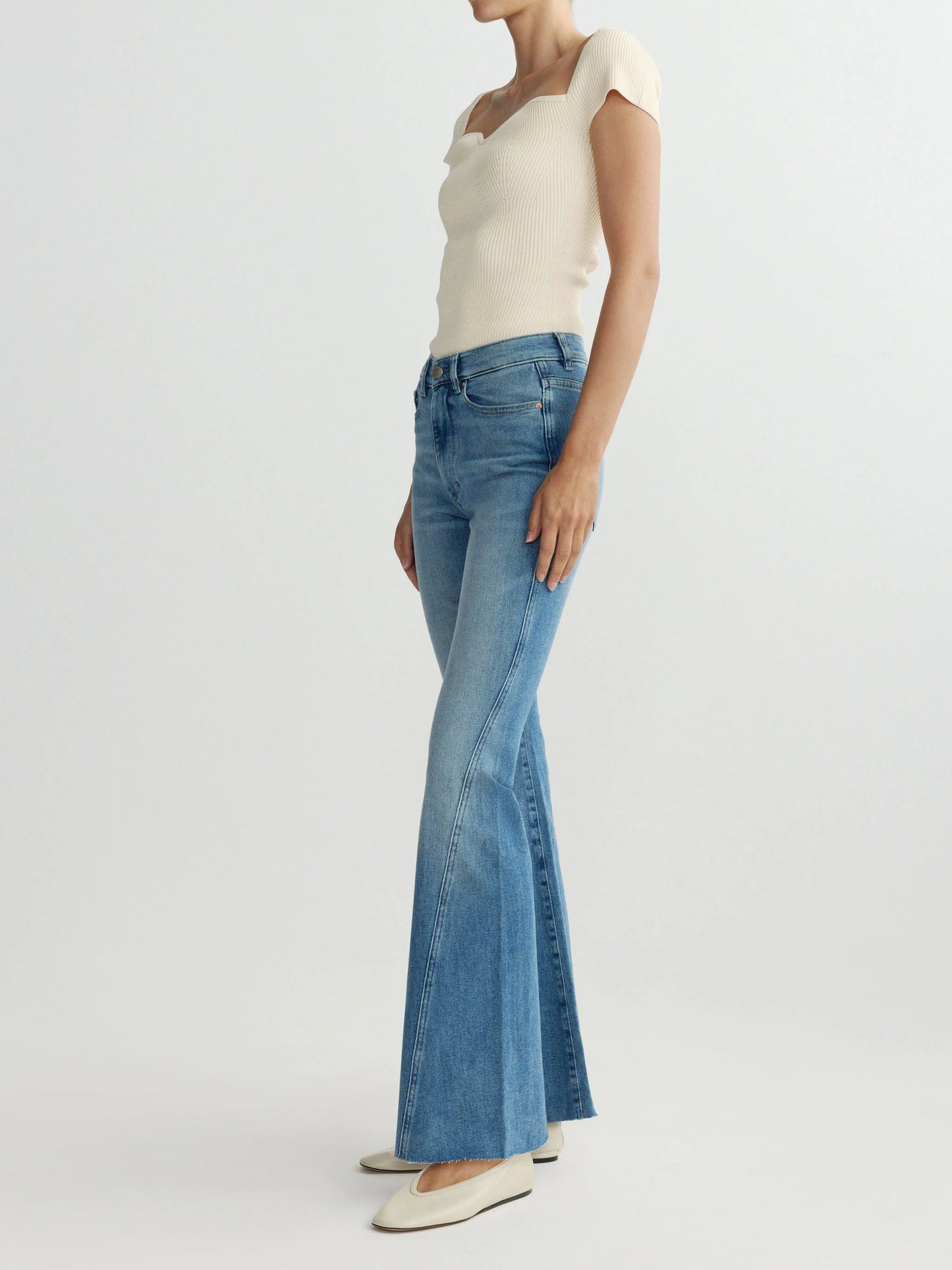 Bridget Boot High Rise Instasculpt 31.5 Jeans Spring Creek - DL1961