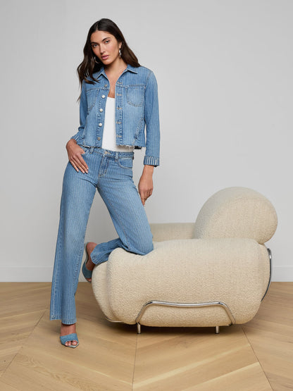 Janelle Jean Jacket Carmel - L'AGENCE