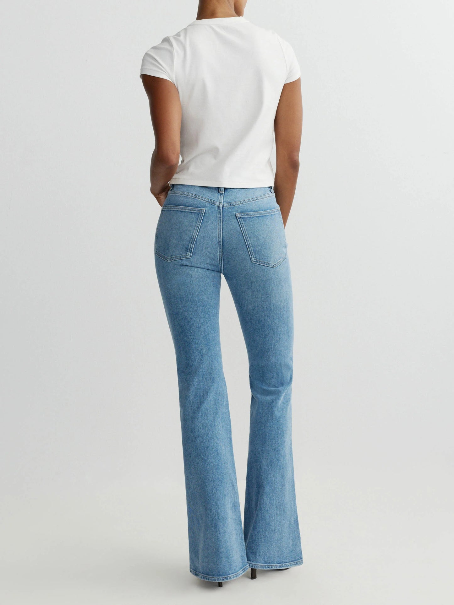 Claira Straight Boot Contoured Instasculpt Mid Rise 32 Jeans Olympic - DL1961