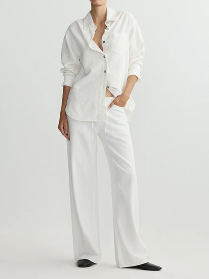 Sienna Low-Slung Wide Leg Relaxed 31 Jeans White Aura - DL1961