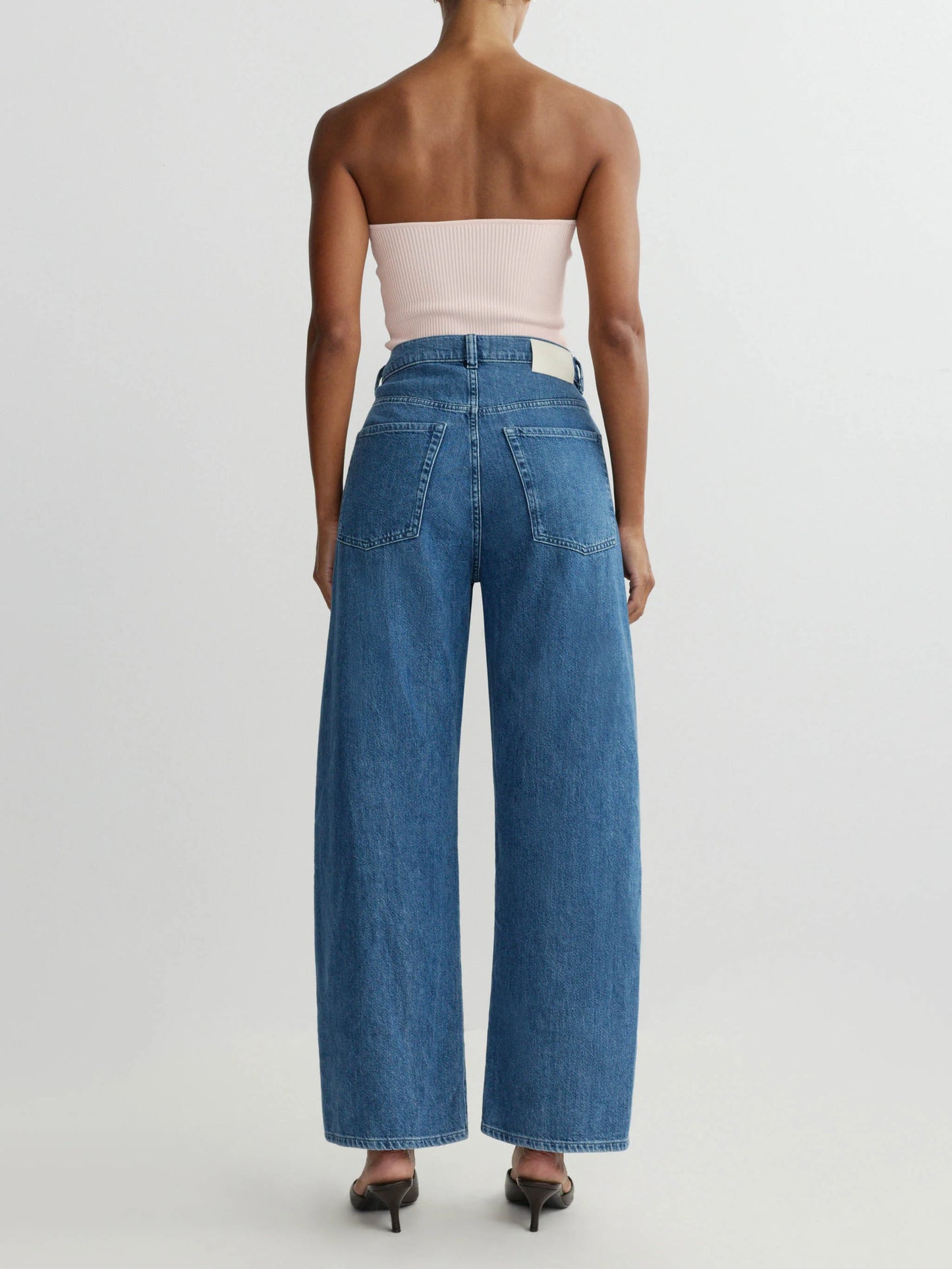 Tube Top Instasculpt Rib Pale Pink - DL1961