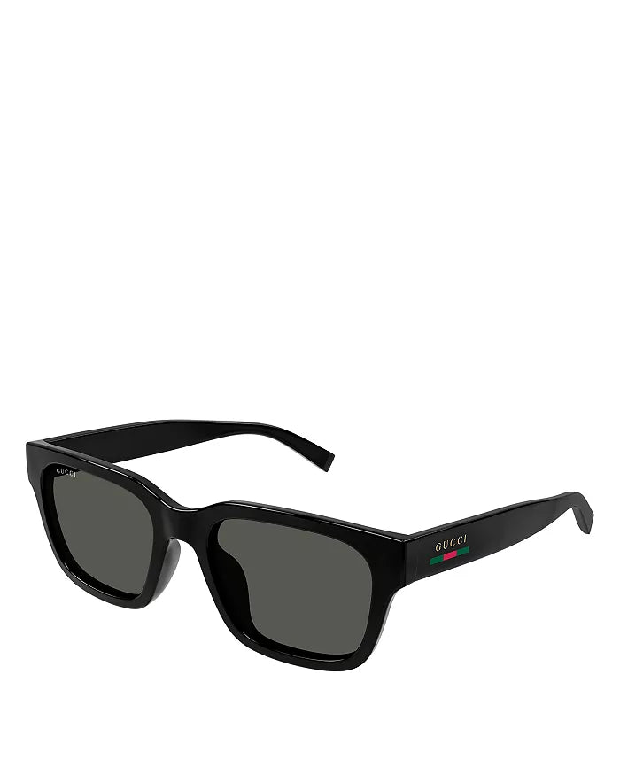Mens Square Sunglasses Black - Gucci