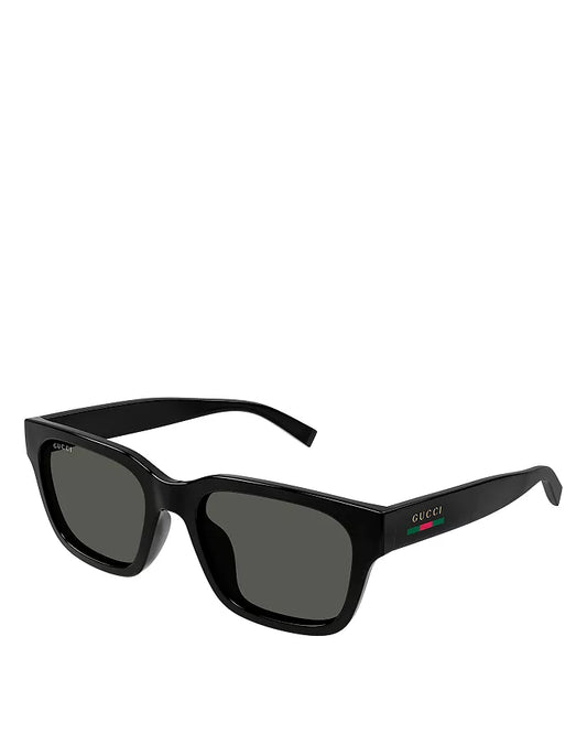 Mens Square Sunglasses Black - Gucci
