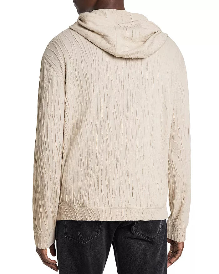 Ihsan Hoodie Fossil Grey - John Varvatos