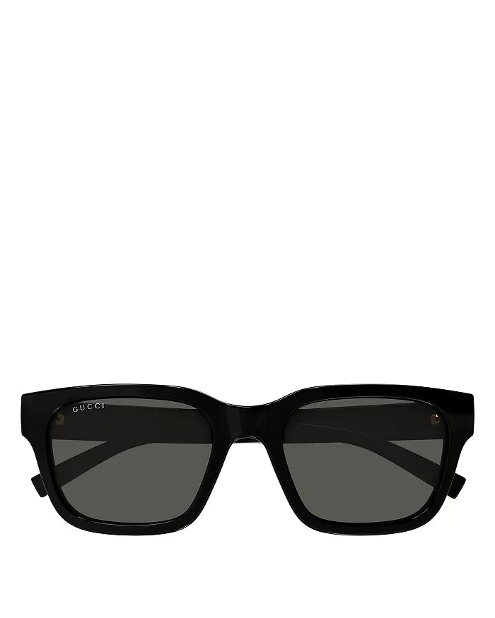 Mens Square Sunglasses Black - Gucci