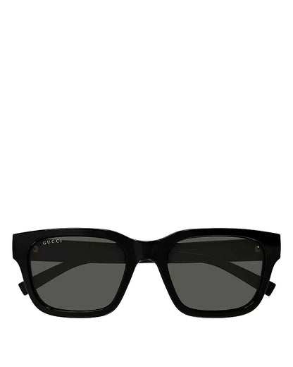 Mens Square Sunglasses Black - Gucci