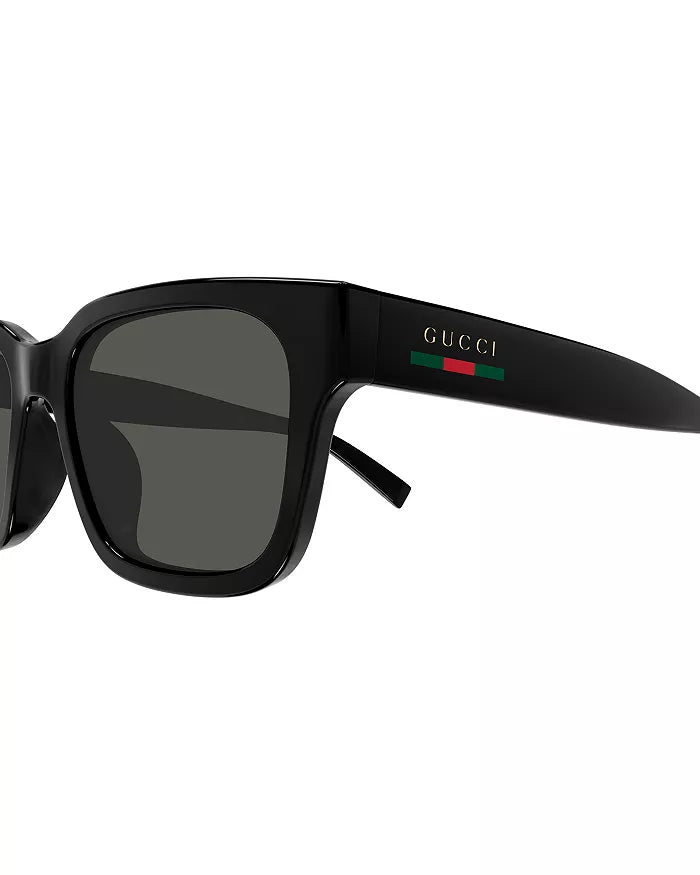Mens Square Sunglasses Black - Gucci