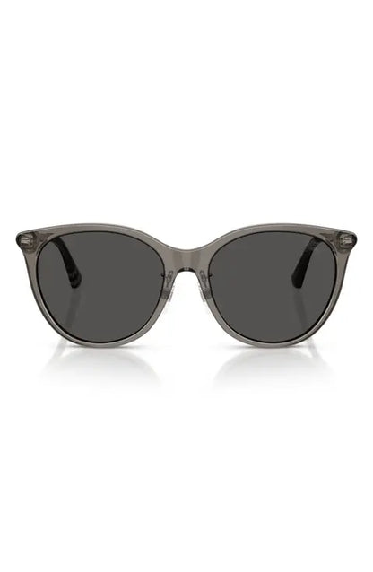 Round Sunglasses Grey - Burberry