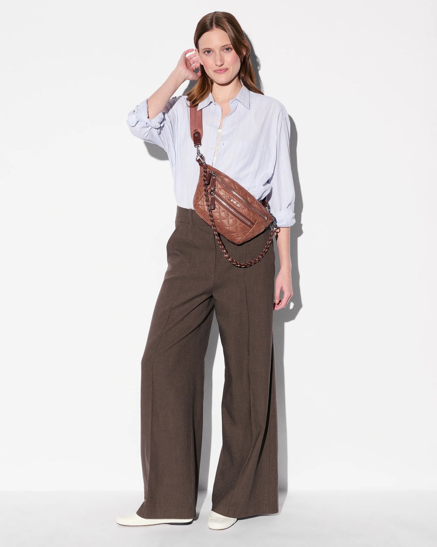 Small Crosby Crossbody Sling Terracotta - MZ Wallace