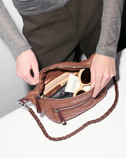 Small Crosby Crossbody Sling Terracotta - MZ Wallace