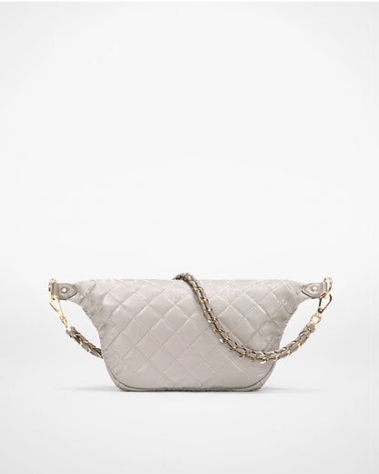 Small Crosby Crossbody Sling Sable Pearl Metallic - MZ Wallace