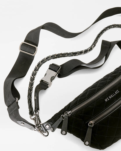 Small Crosby Crossbody Sling Velvet Finish - MZ Wallace